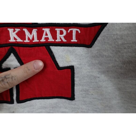 Vintage 90s Streetwear Mens Large Spell Out Super K Mart Crewneck Sweatshirt USA - Picture 5 of 16